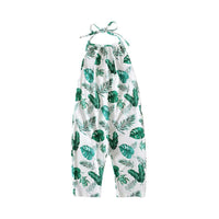 Load image into Gallery viewer, Little Girl Fruit Print Halter Jumpsuit Wholesale 5809048
