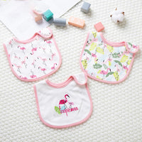 Load image into Gallery viewer, 3 Packs Baby Animal Pattern Bib Wholesale 47102867
