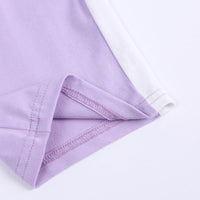 Load image into Gallery viewer, 2 Pieces Kid Colorblock Set Raglan Sleeve Tee With Shorts Wholesale 5482068
