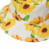 Load image into Gallery viewer, Little Girl Floral Print Bucket Hat Wholesale 14071392
