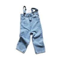Load image into Gallery viewer, Girl High Rise Suspender Jeans Wholesale 06641044
