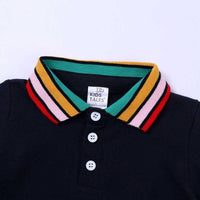 Load image into Gallery viewer, 2 Pieces Baby Boy Stripe Polo T-shirt &amp; Shorts Set Wholesale 087131

