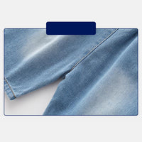 Load image into Gallery viewer, Solid Color Pocket Front Denim Short For Boys Wholesale 9772657
