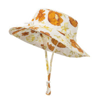 Load image into Gallery viewer, Little Girl Floral Print Bucket Hat Wholesale 14071392
