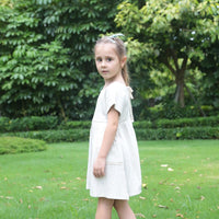 Load image into Gallery viewer, Toddler Kid Girl Dual Pocket Solid Color Dress Wholesale 54881448
