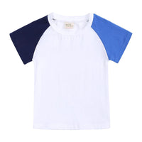 Load image into Gallery viewer, 2 Pieces Set Baby Kid Unisex Color-blocking T-Shirts And Shorts Wholesale 630713513

