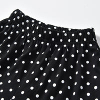 Load image into Gallery viewer, 2-Piece Toddler Girl Letter Set Raglan Sleeve Top Match Polka Dots Shorts Wholesale 87402260
