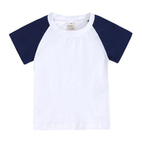 Load image into Gallery viewer, 2 Pieces Set Baby Kid Unisex Color-blocking T-Shirts And Shorts Wholesale 630713513
