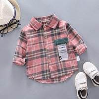 Load image into Gallery viewer, Baby Kid Boys Striped Cartoon Print Shirts Wholesale 230228123
