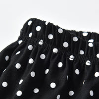 Load image into Gallery viewer, 2-Piece Toddler Girl Letter Set Raglan Sleeve Top Match Polka Dots Shorts Wholesale 87402260
