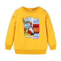 Load image into Gallery viewer, Baby Kid Boys Letters Animals Cartoon Print Hoodies Swearshirts Wholesale 574511886
