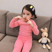Load image into Gallery viewer, 2 Pieces Set Baby Kid Unisex Solid Color Tops And Pants Wholesale 221214166
