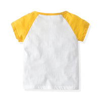 Load image into Gallery viewer, 2-Piece Toddler Girl Letter Set Raglan Sleeve Top Match Polka Dots Shorts Wholesale 87402260
