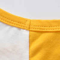 Load image into Gallery viewer, 2-Piece Toddler Girl Letter Set Raglan Sleeve Top Match Polka Dots Shorts Wholesale 87402260
