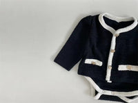 Load image into Gallery viewer, 2 Pieces Set Baby Girls Color-blocking Jackets Outwears And Shorts Wholesale 230111120
