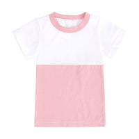 Load image into Gallery viewer, 2 Pieces Set Baby Kid Unisex Color-blocking T-Shirts And Shorts Wholesale 630713513
