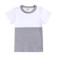 Load image into Gallery viewer, 2 Pieces Set Baby Kid Unisex Color-blocking T-Shirts And Shorts Wholesale 630713513
