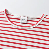 Load image into Gallery viewer, 2 Pieces Toddler Boy Cartoon Bear Stripe Set Tee And Shorts Wholesale 35322135
