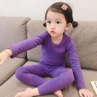Load image into Gallery viewer, 2 Pieces Set Baby Kid Unisex Solid Color Tops And Pants Wholesale 221214166
