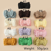 Load image into Gallery viewer, Girls Solid Color Bow Accessories Headwear Wholesale 221216585
