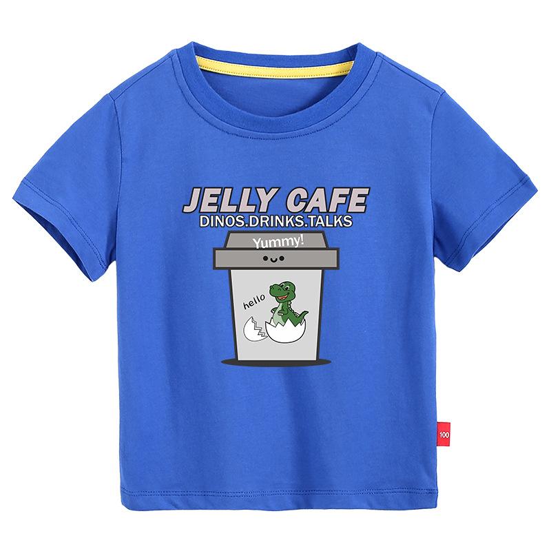 Baby Kid Big Kid Boys Letters Dinosaur Animals Cartoon Print T-Shirts Wholesale 800611934