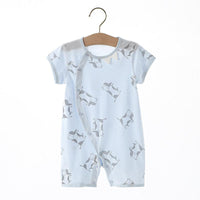 Load image into Gallery viewer, Baby Boys Animals Plant Print Rompers Wholesale 220518328
