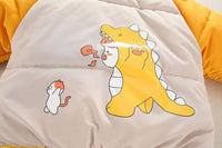 Load image into Gallery viewer, Baby Kid Boys Color-blocking Dinosaur Coats Wholesale 97789195
