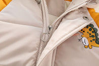 Load image into Gallery viewer, Baby Kid Boys Color-blocking Dinosaur Coats Wholesale 97789195
