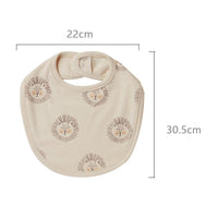 Load image into Gallery viewer, Unisex Striped Flower Fruit Animals Print Baby Bibs Wholesale 220518383
