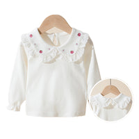 Load image into Gallery viewer, Baby Kid Girls Flower Fruit Print Tops Wholesale 220819268
