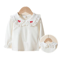 Load image into Gallery viewer, Baby Kid Girls Flower Fruit Print Tops Wholesale 220819268
